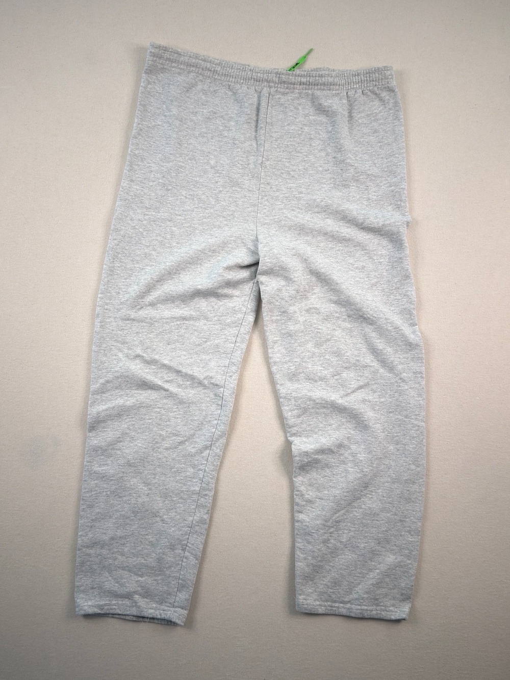 Gildan Heavy Blend Heather Gray Sweatpants Vintage Y2K Fleece Lounge Pants M